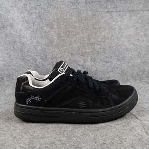 Airwalk Shoes Womens 8 Skateboarding Sneakers Casual Y2k Retro Black Lace Up